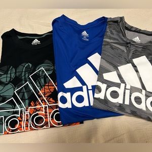 Boys Adidas Short-Sleeved Tees